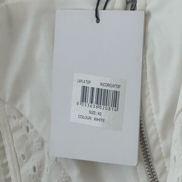 Brand new- White Layla corset style top - Picture 13 of 13
